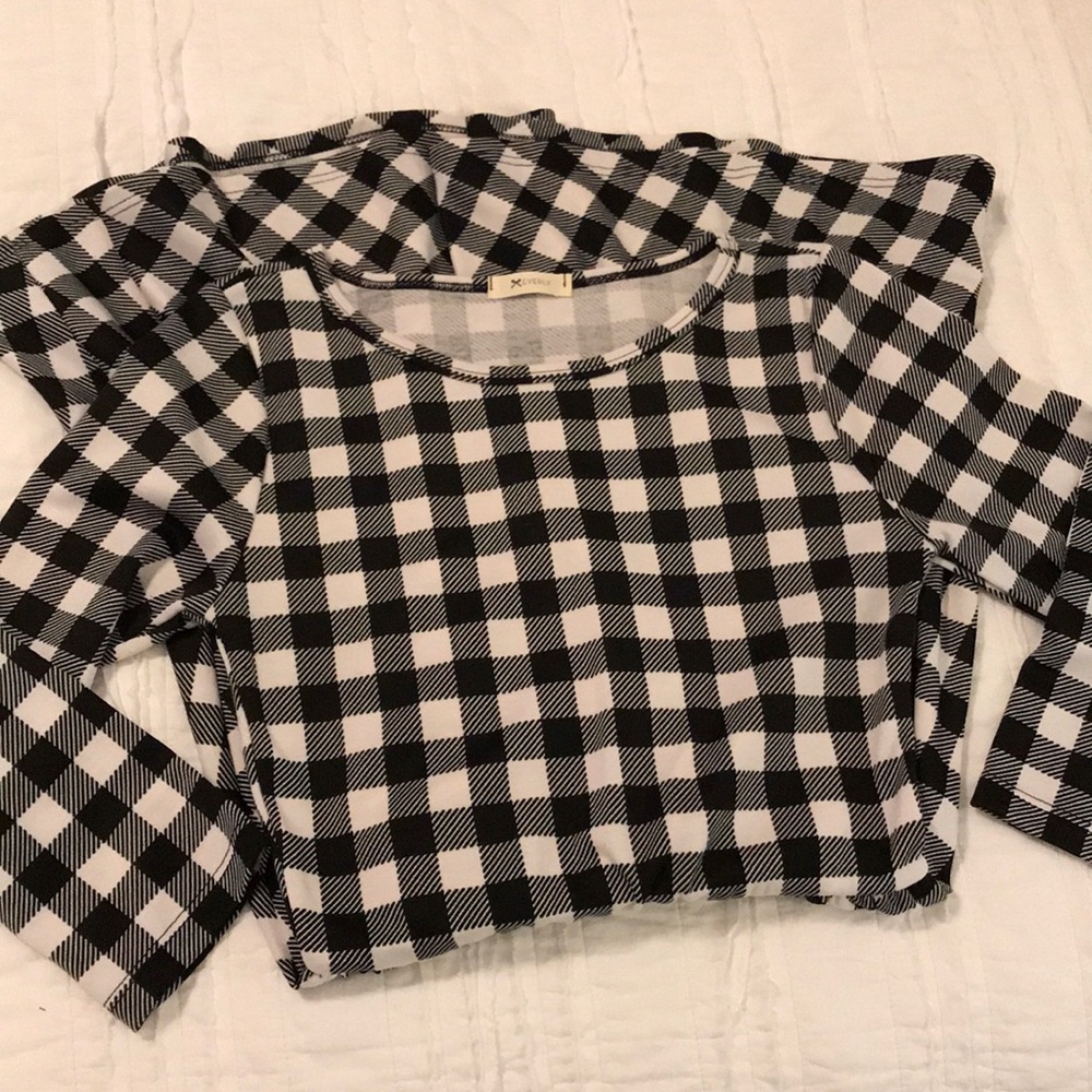 Everly buffalo plaid dress size Small